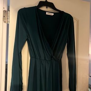 Women's size small long sleeve mid dress